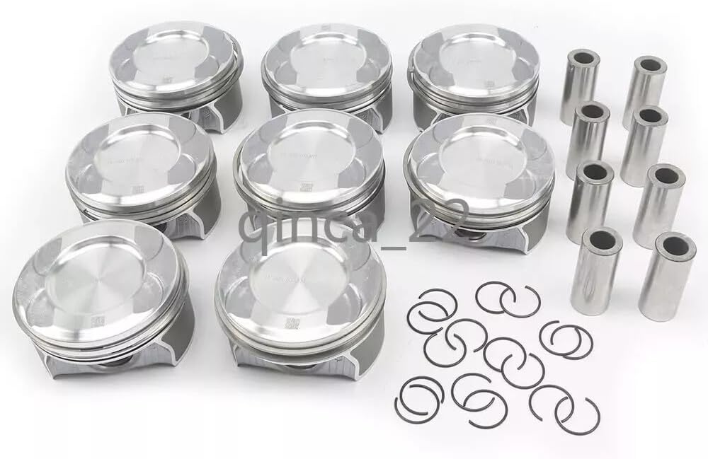 ya 4 8.24 baidi 8-piece engine piston set W166 W221 W222 for Mercedes-benz ¦µ24mm ¦µ92.9mm 4.6L 4.7L