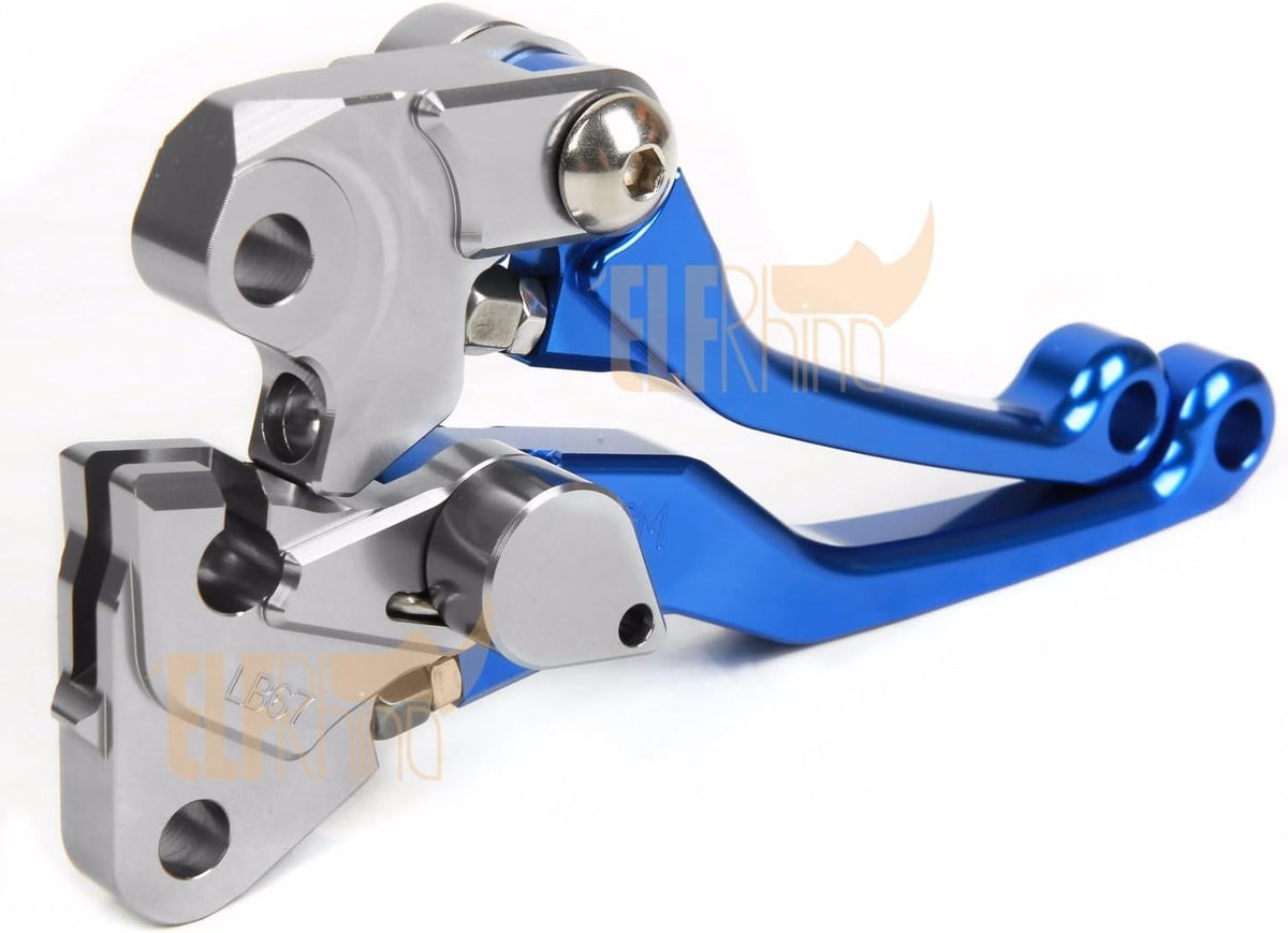 ya 11 9.14 baidifor Yamaha YZ80 1986-1996&YZ125/250 1989-1995 CNC Clutch Brake Levers Set Pivot