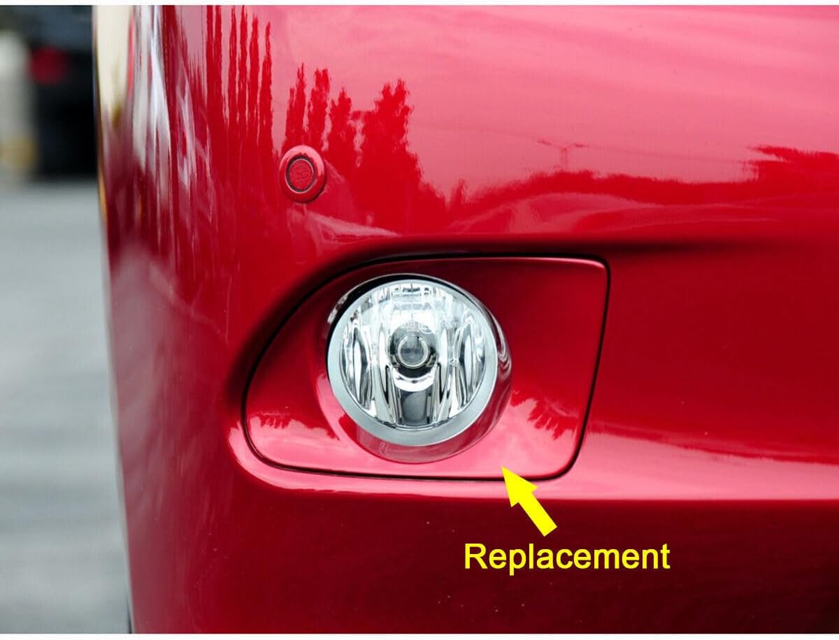 ya 4 8.24 baidi One pair of front bumper fog light bezel cover fits for Lexus RX270 RX350 2010-2012