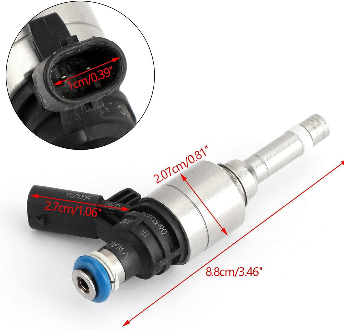 ya 10 9.16 baidi 4pcs Fuel Injectors 06H906036G for Audi A4 TT for VW for JETTA for Golf CCTA 2.0T Turbo