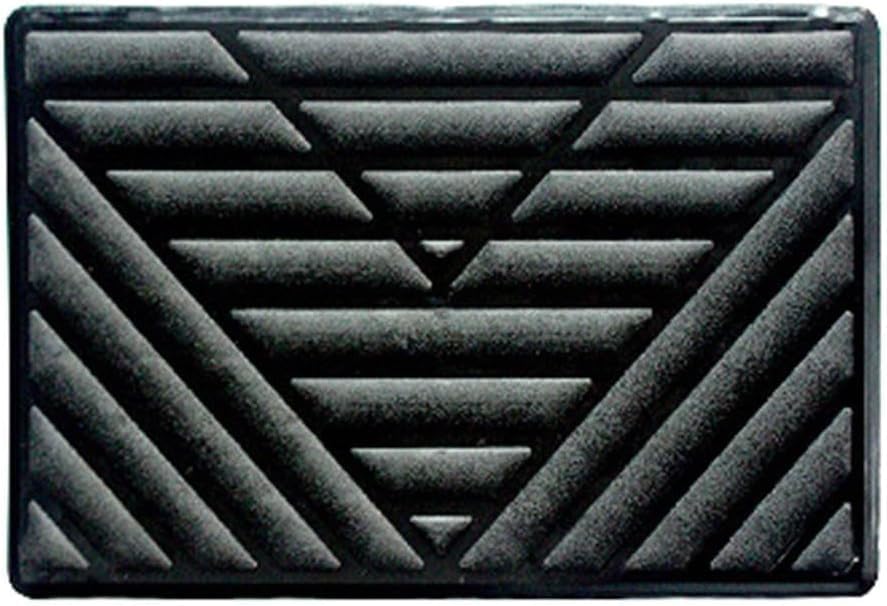 ya 28 10.13 zhengce Black PVC Car Floor Carpet Pad Foot Mat Pedal Patch Cover Car Foot Pad Car