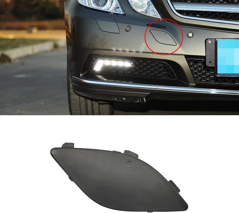 ya 27 10.13 baidi Car Front Bumper Tow Hook Cover Cap for Mercedes-Benz E550 E350 Coupe 2010-2013