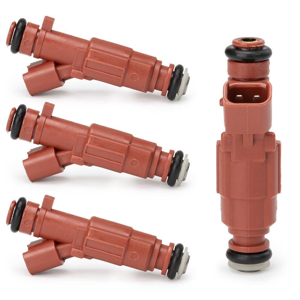 ya 4 8.8 4 Piece Upgraded Fuel Injector 0280150931 for 1993-1997 for Ford Ranger 4.0L- 4 Piece Fits 2011-19 for Elantra for Veloster Forte Soul 1.8L 2.0L Fuel Injector 35310-2E000