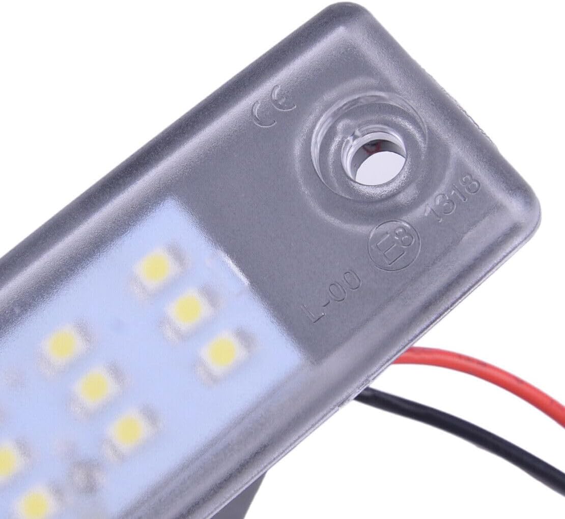 ya 4 8.14 2-pack digital license plate lights suitable for Scion XB for Lexus RX300 for Toyota RAV4 repair 