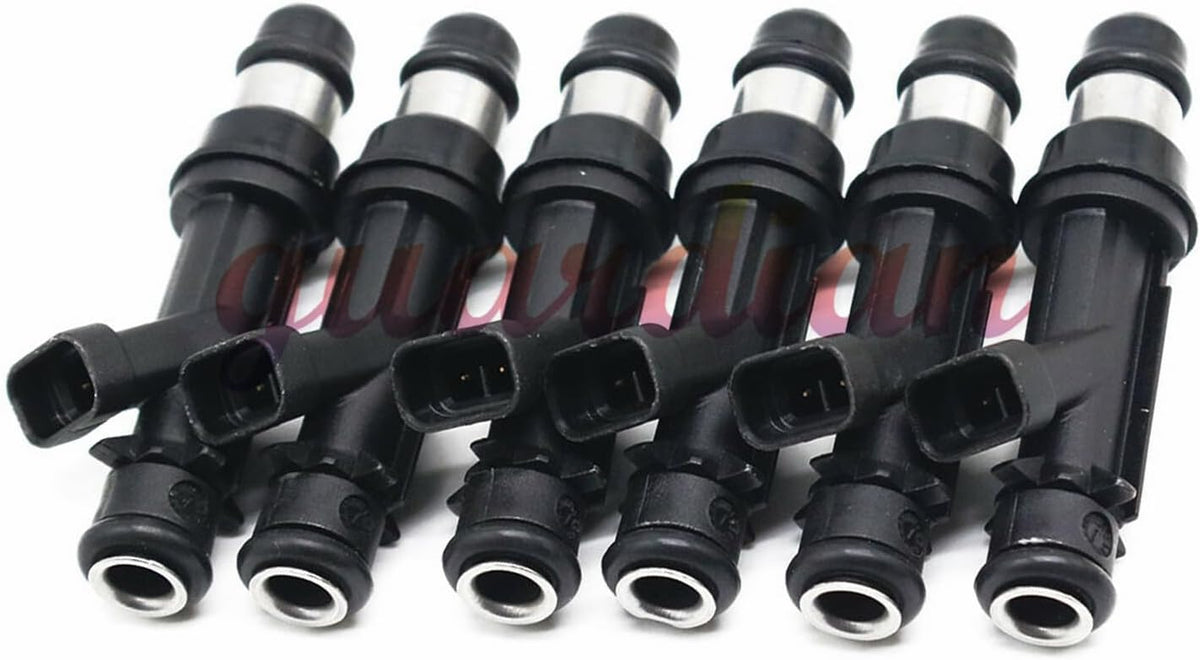 ya 10 9.16 baidi 6Pcs Fuel Injectors 25313185 for Chevy Trailblazer for Buick for GMC Envoy 4.2L 02-04