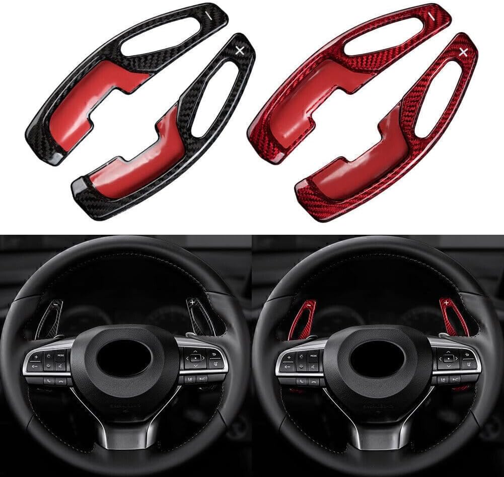 ya 5 8.24 baidi for Lexus GS250 ES250 RX250 RX 2X Carbon Fiber Car Steering Wheel Shift Paddle