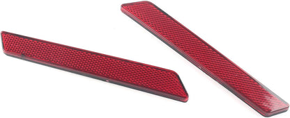 ya 11 9.14 baidiSaddlebag Latch Inserts Red Reflector for Harley Touring Electra Glide '14-'23
