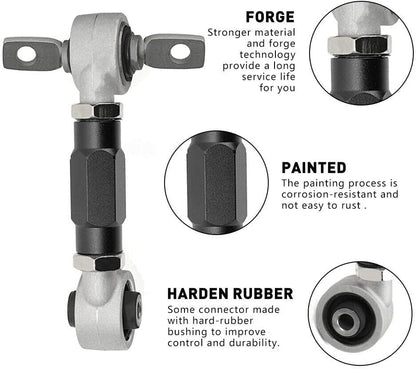 ya 13 9.15 baidi 6x Front Upper Lower Control Arms & Rear Camber Kit for Honda for Civic EK 1996-2000
