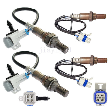 ya 4 8.8 for 2009-2014 for Cadillac Escalade 6.0L 6.2L 4pcs Oxygen O2 Sensor 1&2 Upper+Undder