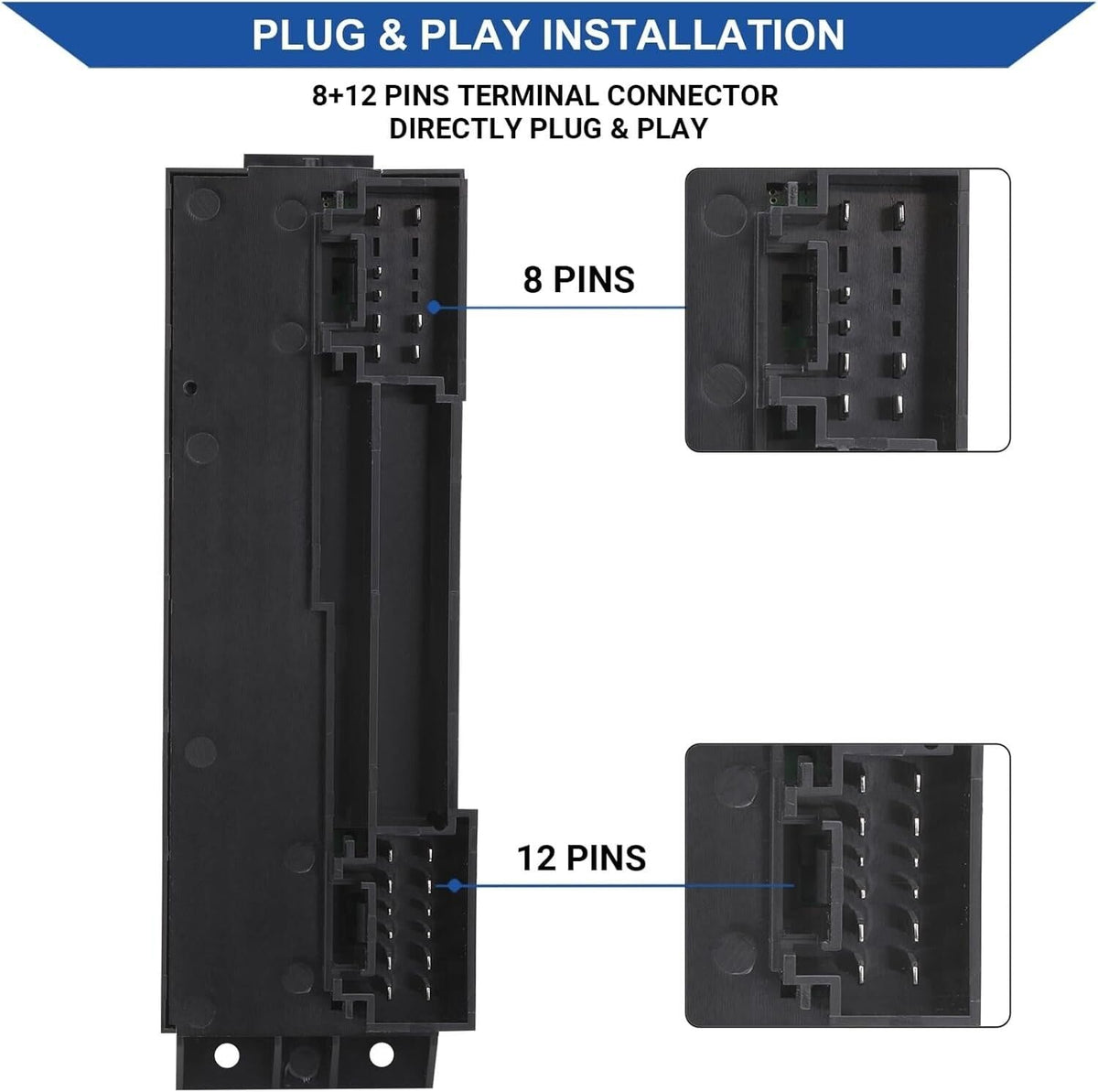 ya 5 8.10 for 2000-2002 for Chevrolet for GMC Left Driver Side Master Power Window Switch Control
