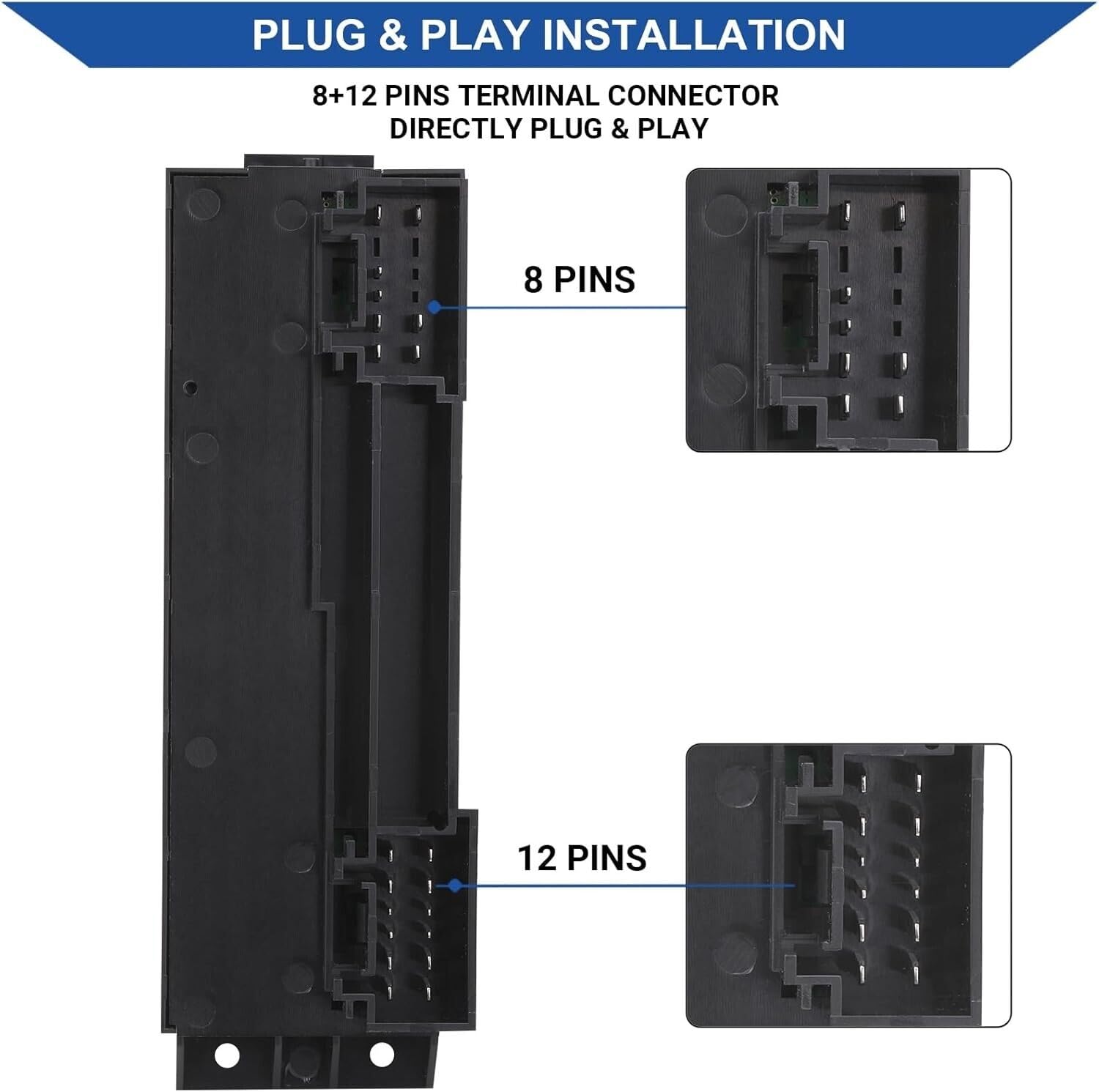 ya 8 8.24 baidi for 2000-2002 for Chevrolet for GMC Left Driver Side Master Power Window Switch Control 