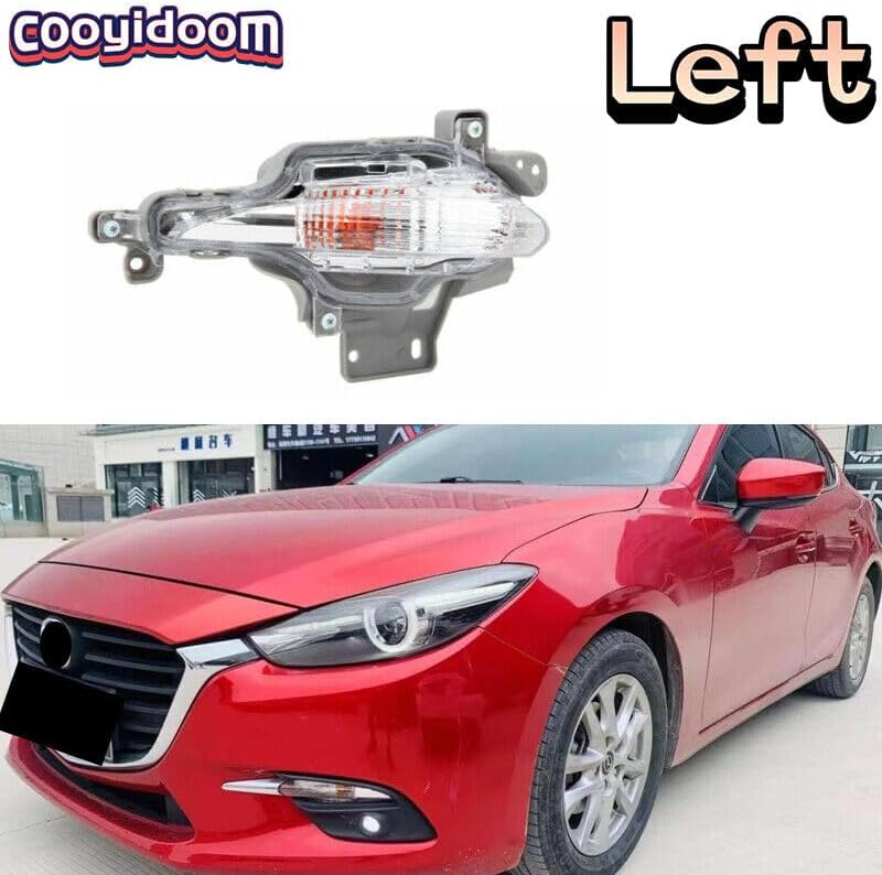 ya 2 8.15 Left fog light driving daytime corner light suitable for for Mazda 3 Axela 2017-2018