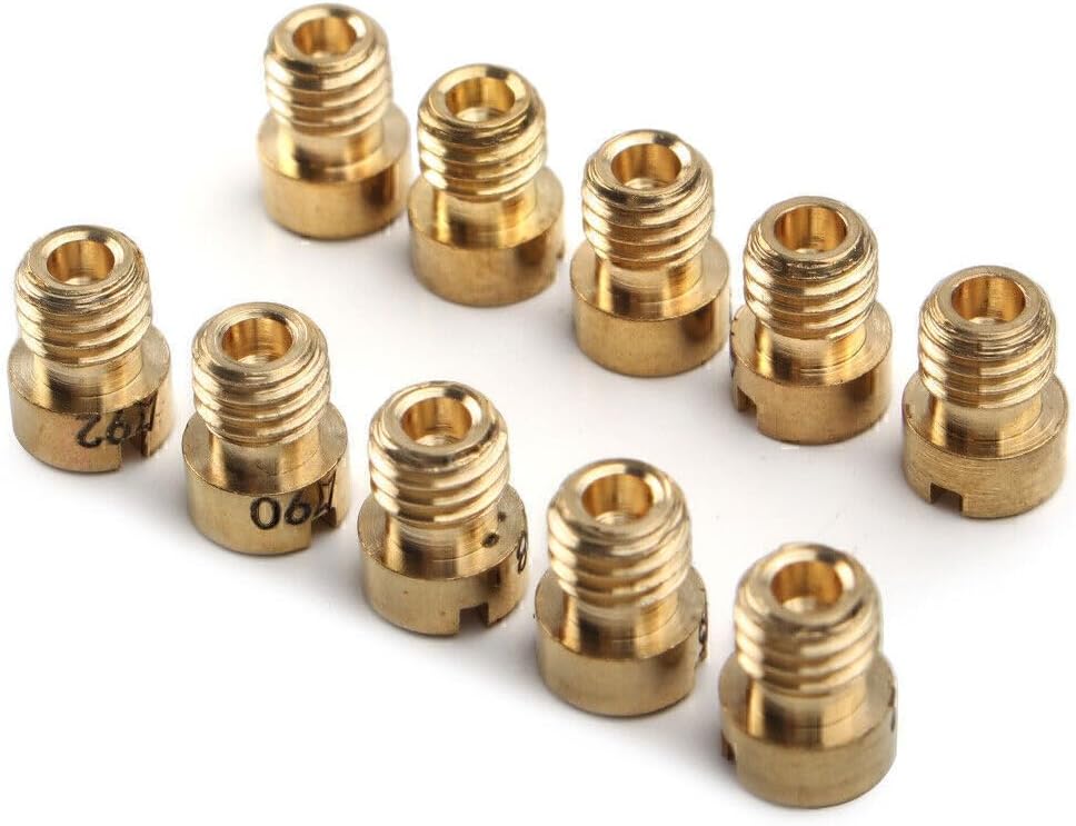 ya 2 8.15 For GY6 50cc 139QMB 4-stroke Scooter Carb PZ19 82 85-105 Carburetor Main Jet Kit