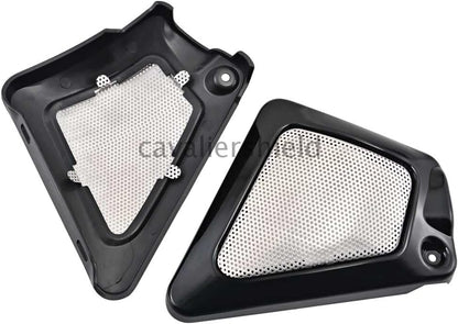 ya 23 10.7 baidi Pair Motorcycle Black Airbox F for Ram e Neck Side Intake Cover for Harley V-Rod VRSCX