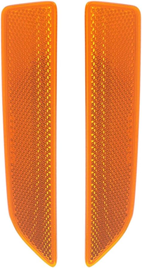 ya 27 10.13 baidi Pack of 2 Front Side Bumper Reflector Fit For 2007-10 X3 E83 Left & Right