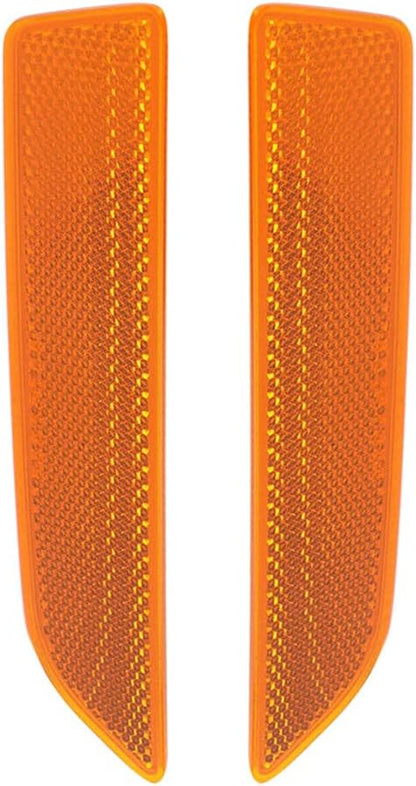 ya 27 10.13 baidi Pack of 2 Front Side Bumper Reflector Fit For 2007-10 X3 E83 Left & Right