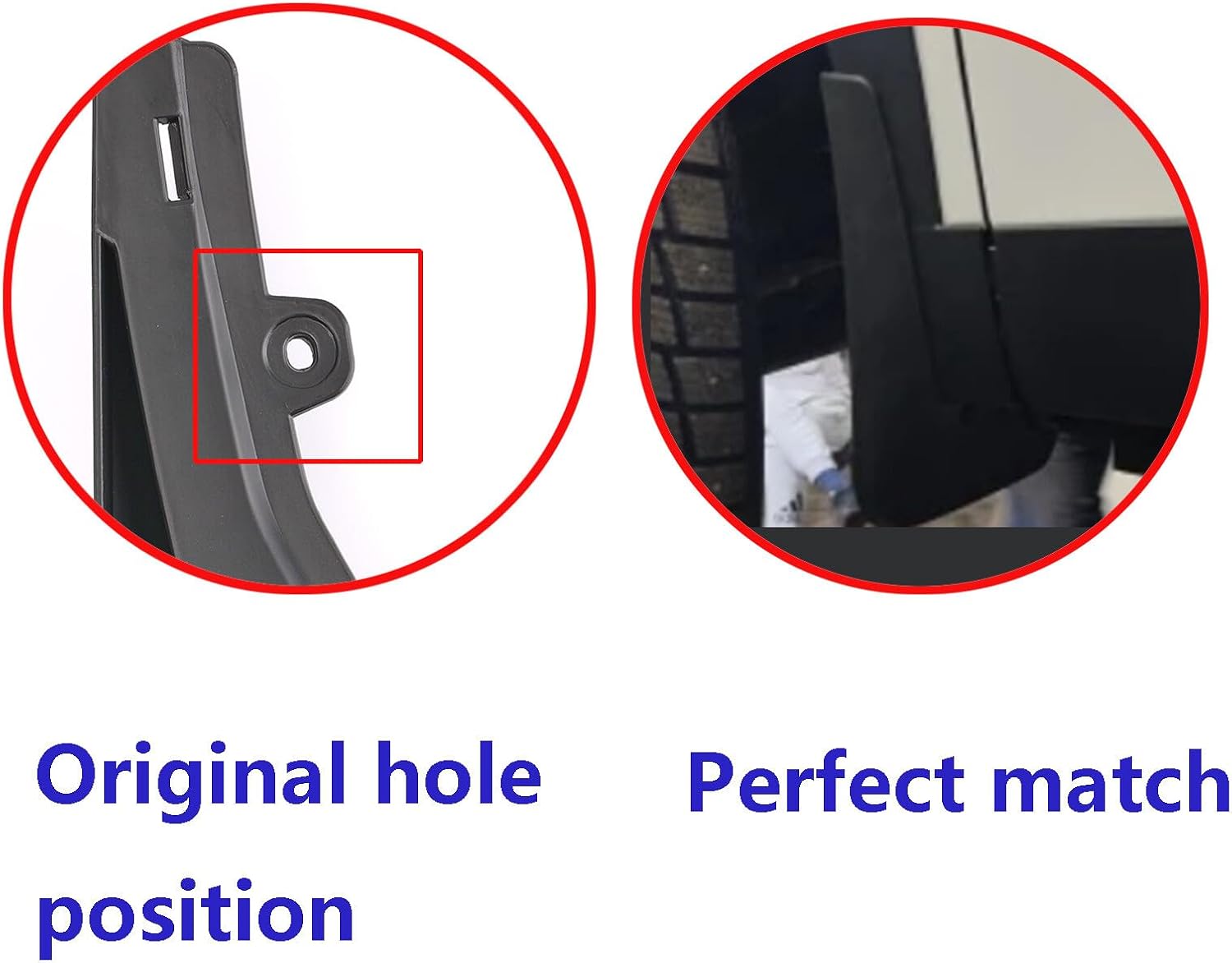 ya 7 8.24 baidi 4X for Peugeot 2008 2019-2023 Front Rear Splash Guard Mudguard mud Flap Guards