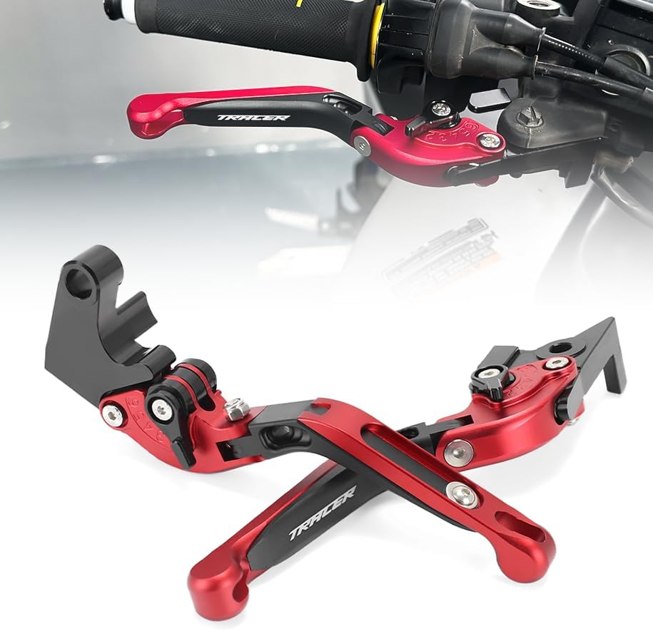 ya 4 8.24 baidi Adjustable Folding Extendable Brake Clutch Levers for Yamaha MT-09 MT-07 Tracer