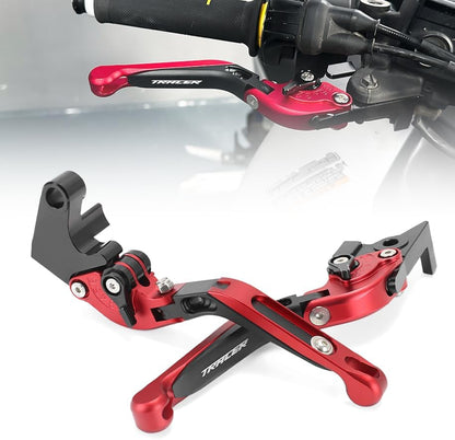 ya 4 8.24 baidi Adjustable Folding Extendable Brake Clutch Levers for Yamaha MT-09 MT-07 Tracer
