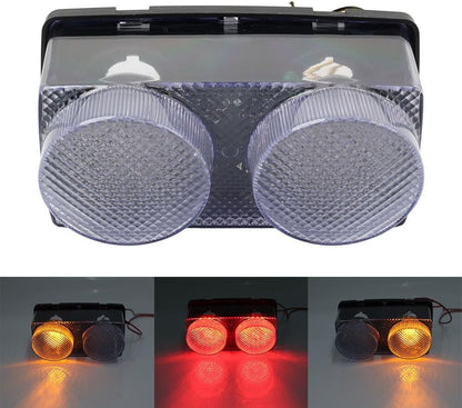 ya 5 8.24 baidi Motorcycle Clear Rear Tail Light Brake Turn Signal Lamp for Yamaha YZF R1 98-99