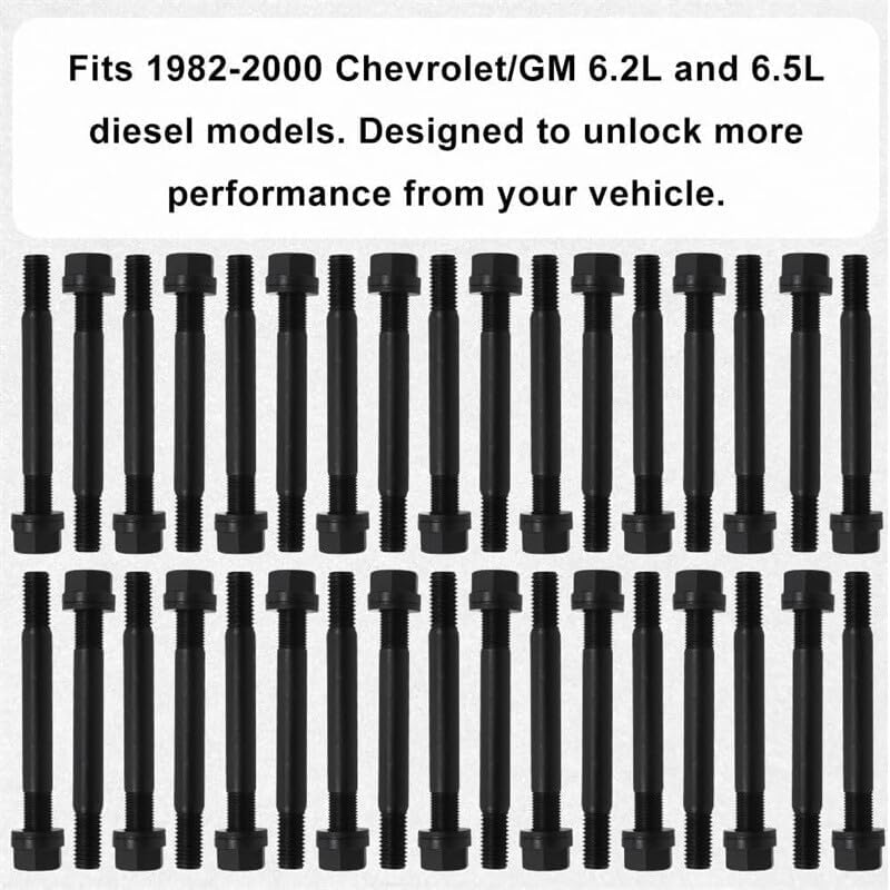 ya 27 10.13 baidi Cylinder Head Stud Replacement Kit for 1982-2000 for Chevrolet/GM 6.2L 6.5L Diesel