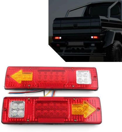 ya 4 8.10 Rear Tail Light Brake Turn Signal Reverse Lamp For Trailers Trucks Lorries