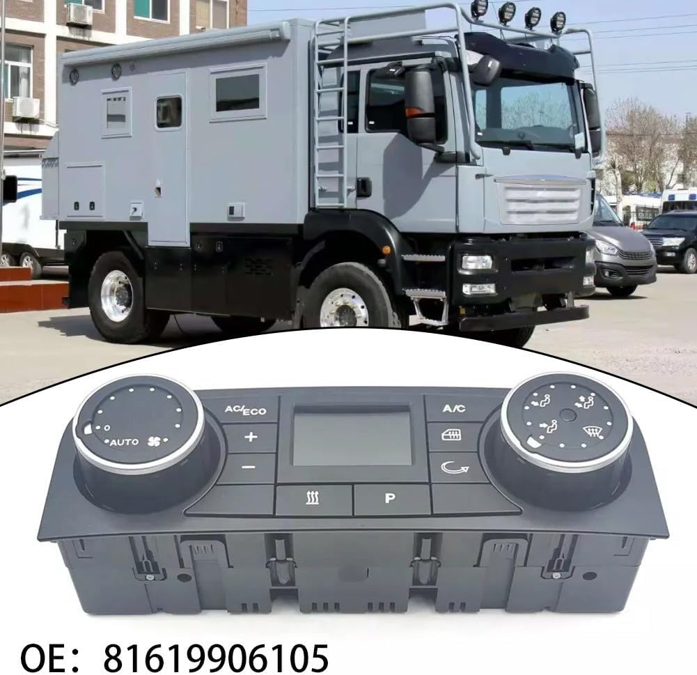 ya 13 9.15 baidi A/C Heater Conditioning Control Switch Panel For for MAN TGS TGX TGL TGM 81619906105