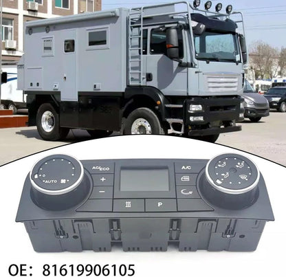 ya 13 9.15 baidi A/C Heater Conditioning Control Switch Panel For for MAN TGS TGX TGL TGM 81619906105