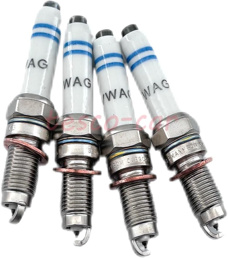 ya 23 10.7 baidi for VW for JETTA for Audi A3 1.4L Set of 4 Iridium Spark Plugs 04E905612 new