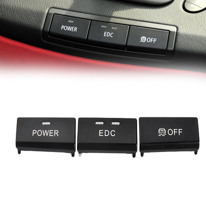 ya 23 10.7 baidi 3pcs Center Console Switch Button Cap for for BMW E90 E92 E93 for M3 61317841136a
