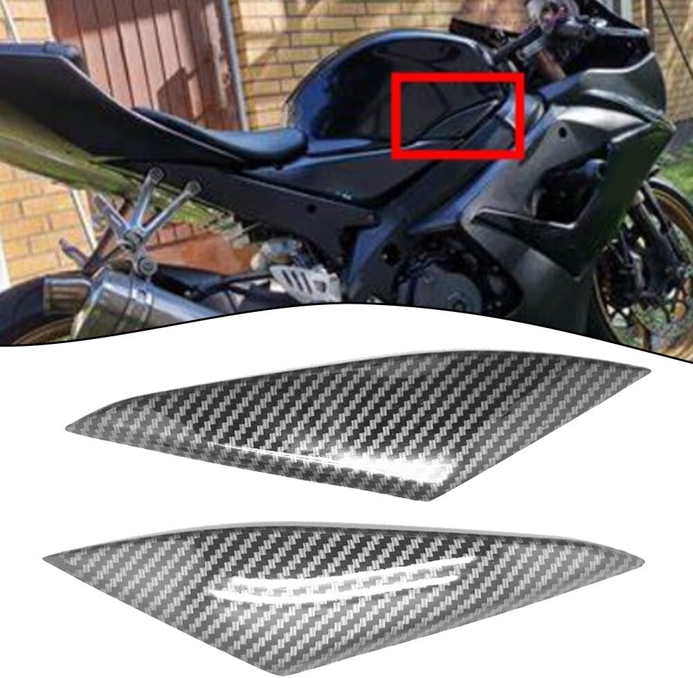 ya 13 9.15 baidi Carbon Fiber Under Gas Tank Side Cover Fairing For for for Suzuki GSX-R,1000 2005-2006