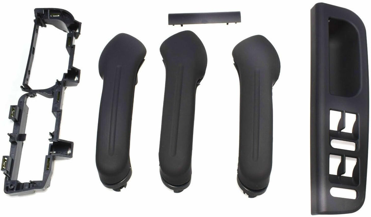 ya 14 9.20 zhengce Black Inner Door Handle Cover Bracket Grab Guard f for Ram e Decoration for-1