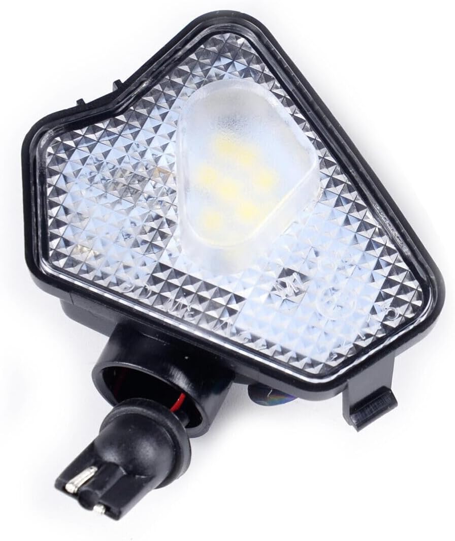 ya 4 8.14 2pcs LED side mirror puddle lights courtesy fits for Mercedes-Benz BCE va @