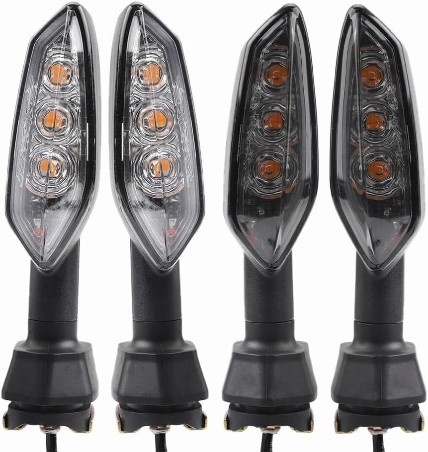 ya 13 9.15 baidi LED Turn Signal Light Indicator Lamp for Kawasaki Z1000 Z1000SX Z750 Z750S ER-6F