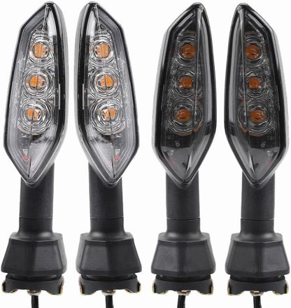 ya 13 9.15 baidi LED Turn Signal Light Indicator Lamp for Kawasaki Z1000 Z1000SX Z750 Z750S ER-6F