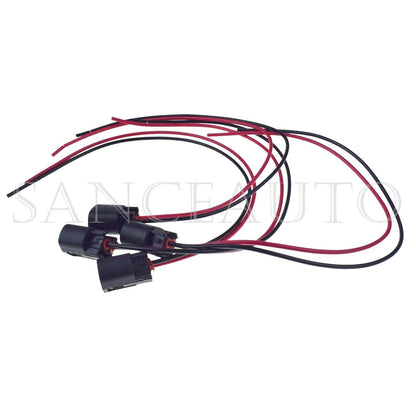 ya 4 8.8 2-Channel 2-pin ABS Sensor Connector Pigtail 4PCS Suitable for Toyota for Lexus IS350 IS250 GS300