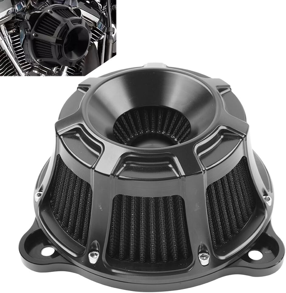 ya 5 8.10 Air Cleaner Intake Filter for Harley Touring Road Street Glide 08-16 Softail New