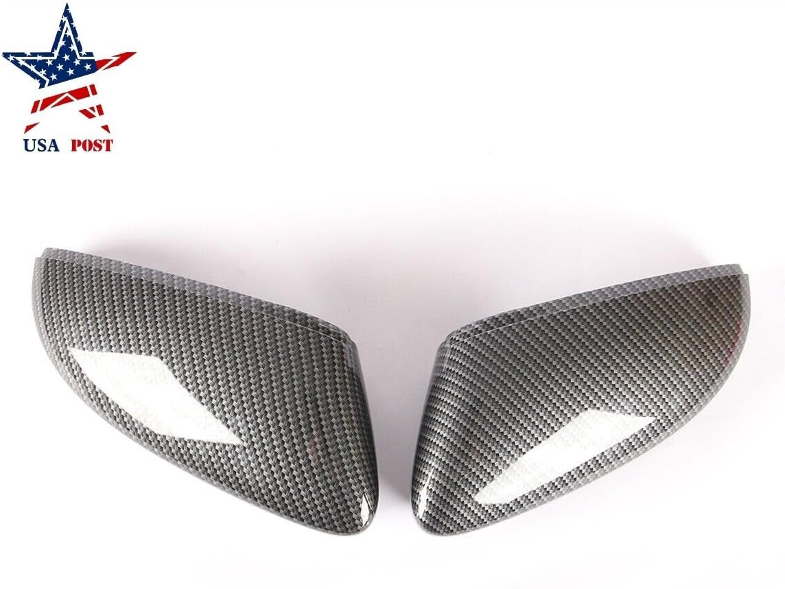 ya 11 9.14 baidiLeft&Right Wing Mirror Cover Carbon Fiber Surface for VW Beetle/Cabrio for JETTA MK6