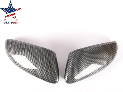 ya 11 9.14 baidiLeft&Right Wing Mirror Cover Carbon Fiber Surface for VW Beetle/Cabrio for JETTA MK6