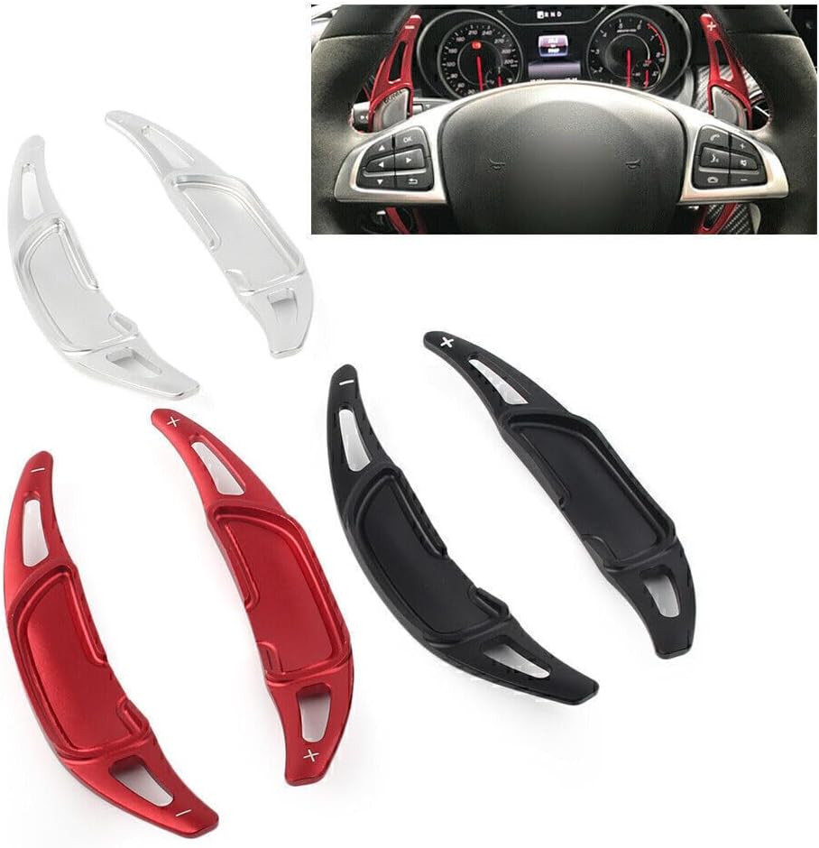 ya 5 8.24 baidi 2X Shift Paddle Shifter Extension Fit for Benz GLA45 SL63 A45 C63 E63 S65 CLS6