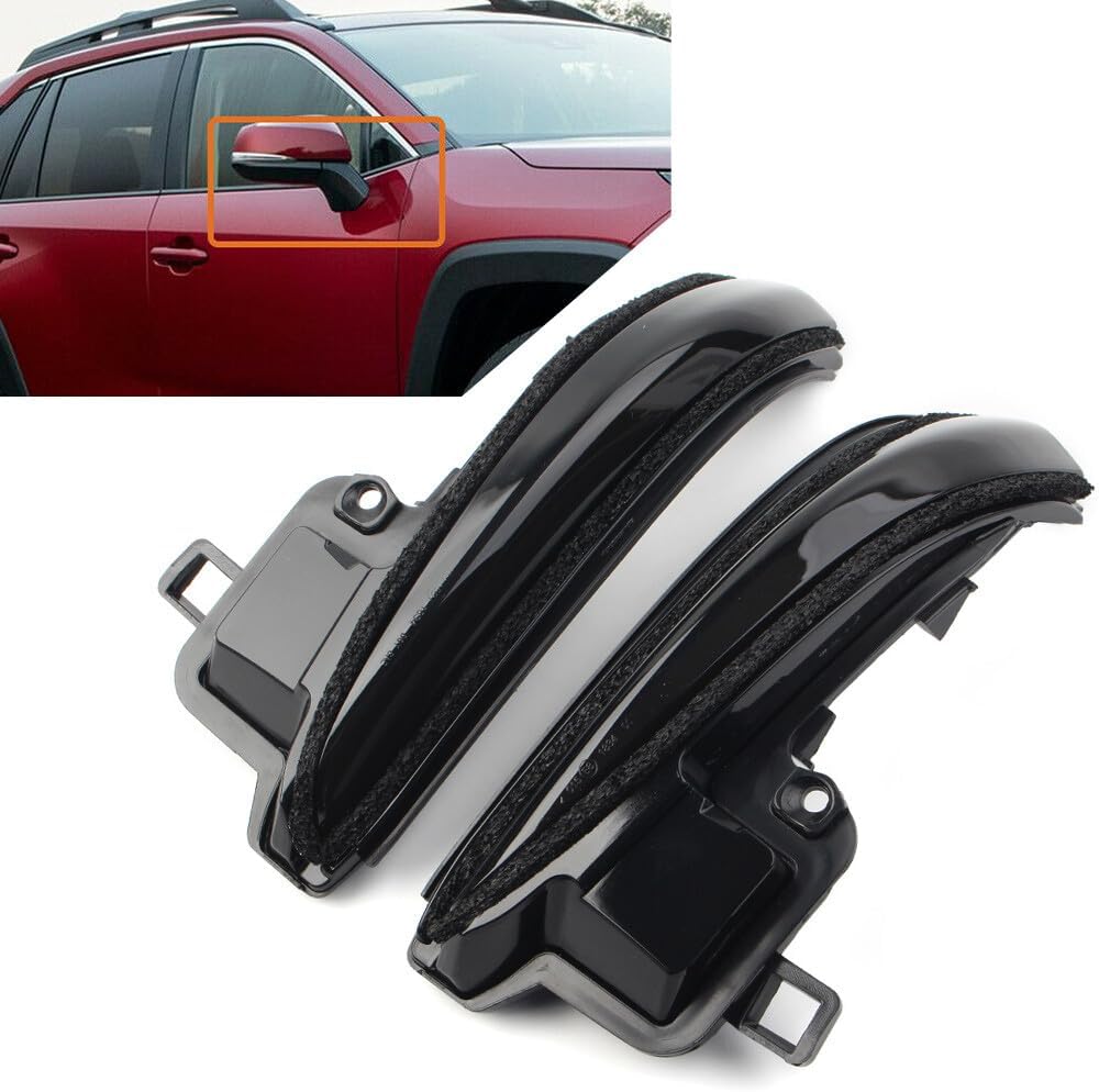 ya 11 9.14 baidiDynamic Turn Signal Side Mirror Sequential Light for Toyota Tacoma N300 16-20