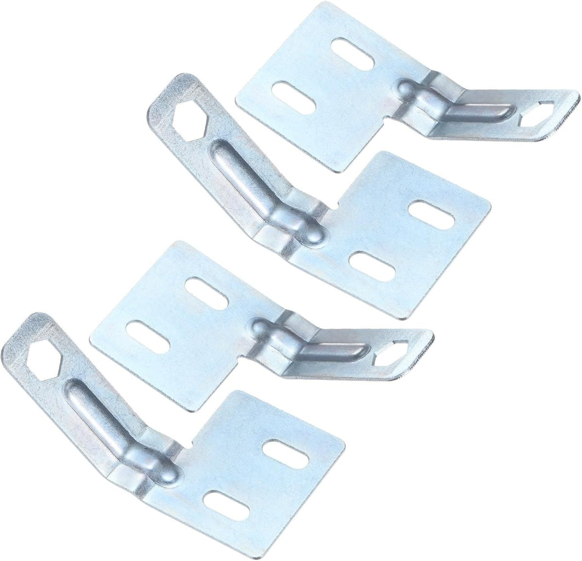 ya 26 10.21 baidi 4-Pack Folding Door Surface Aligner, Stainless Steel Folding Door Hardware