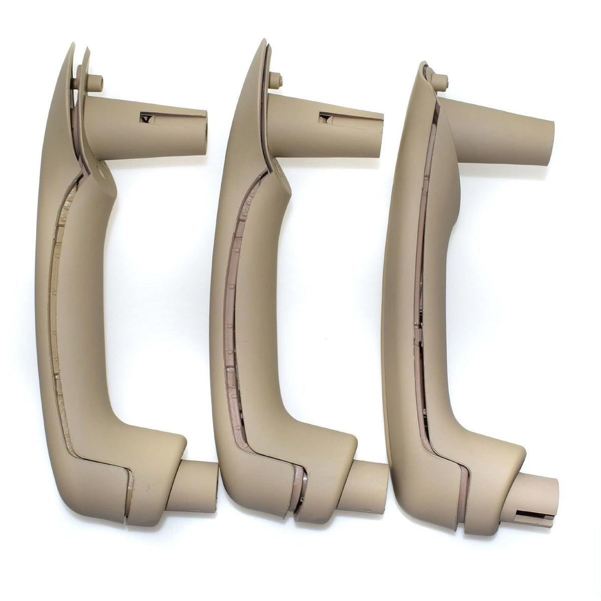 ya 9 10.24 Beige Inner Door Handle 3-Piece Set for VW for Golf for Bora for Jetta Pass