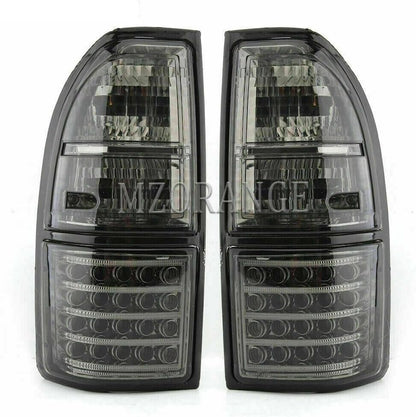 ya 7 8.24 baidi Smoked LED Brake Tail Light Rear Lamp Refit for Toyota Prado LC90 FJ80 1998-2002