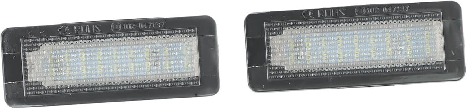 ya 4 8.8 Light License Plate LED License Plate Light Panel White (451 Type) 18 LED