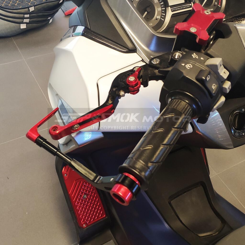 ya 11 9.14 baidiUniversal Fit for Motor BarEnd BrakeClutch Lever Guard Protector Adjustable Gold