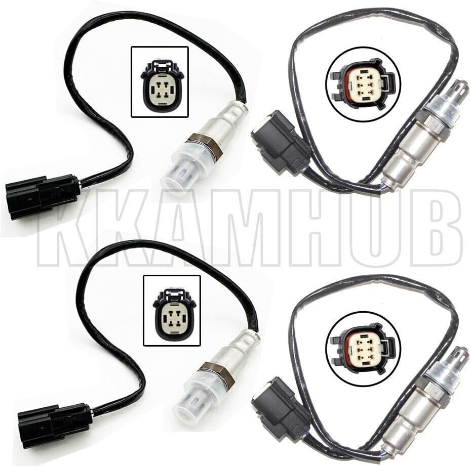 ya 15 10.19 zhengce 2pcs upstream/2pcs Downstream Oxygen sensors for Ford for Mustang 234-4968