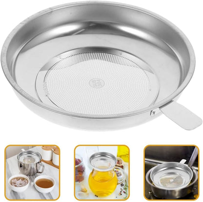 ya 14 9.20 baidi Stainless Steel Filter Travel Tea Sieve Oil Pot, Infusers for-1