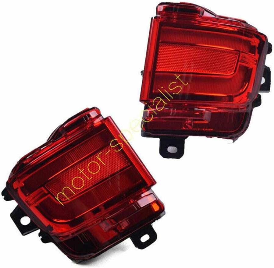ya 4 8.14 Red LED Rear Bumper Fog Light Brake/Tail Light for Toyota Land Cruiser 2016-2021