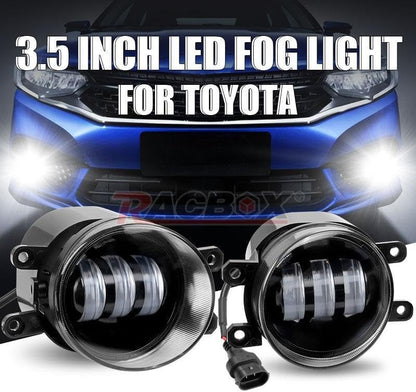 ya 9 10.24 2x Front Bumper LED Fog Light Lamps for Toyota Camry 2007-2014 2008 2009 2010 11